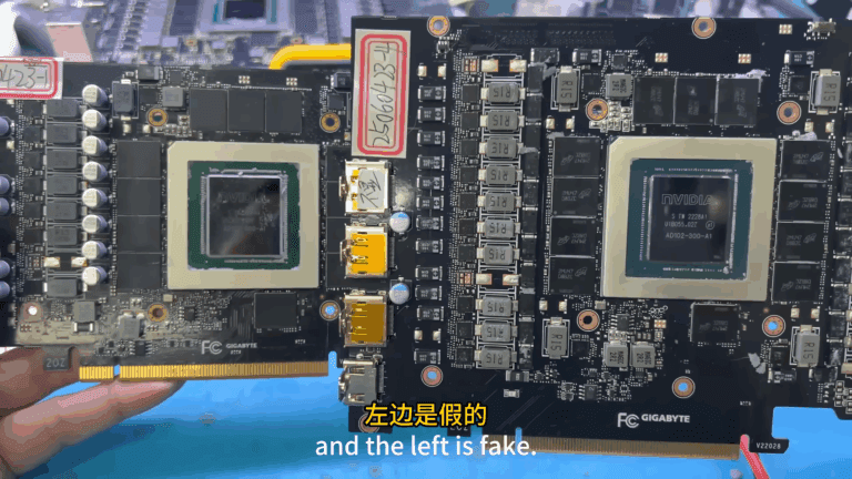 Customer sends four RTX 4090s to a repair technician, finds out three are fake — new counterfeiting technique uses modded 30-series chips
