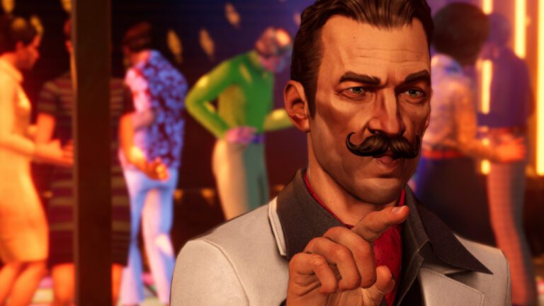 Poirot is inexplicably set in the disco-lit ’70s in this new Steam Next Fest demo – and seeing the moustachioed detective strut his stuff might low-key slap