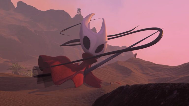 Silksong delayed a game so hard its devs made an entire trailer featuring a giant statue of Hollow Knight character Hornet