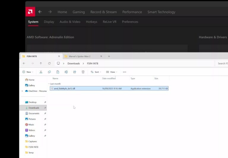 AMD Tried to Hide This: FSR 4 Upscaling Already Works on Older Radeon GPUs