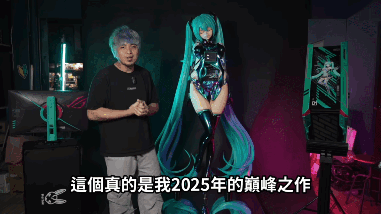 This 2-meter tall statue of Hatsune Miku is actually a gaming PC—the gaming PC of my dreams, that is