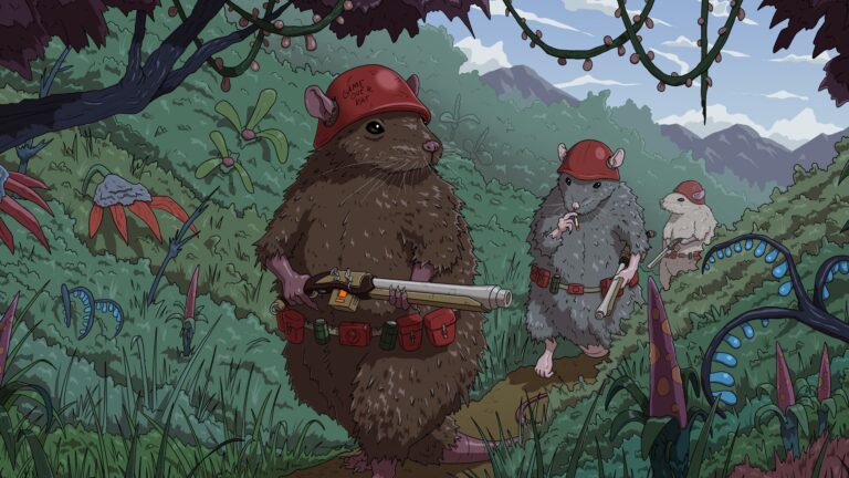 This rat-obsessed strategy shooter makes you look at a pair of furry testicles before every mission, and you’ve got to respect that