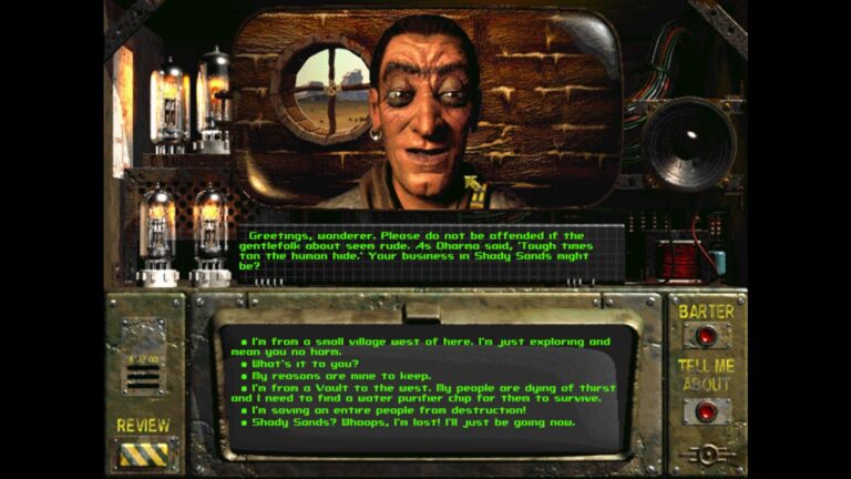 Almost 30 years later, Fallout 1’s depth of choice, chance, and consequence is still an RPG gold standard