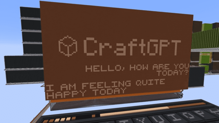 The gamers have done it again, this time building a functional ChatGPT in Minecraft—but before you get too excited, it takes literally hours to provide a response