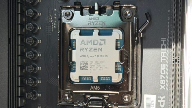 Ryzen 9850X3D review: AMD’s bragging-rights gaming CPU gets more to brag about